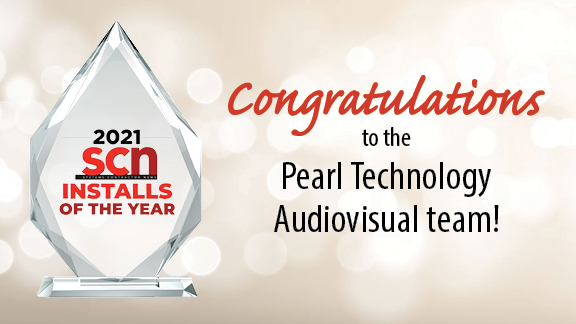 Another Win for the Pearl Technology Audiovisual Team Audiovisual