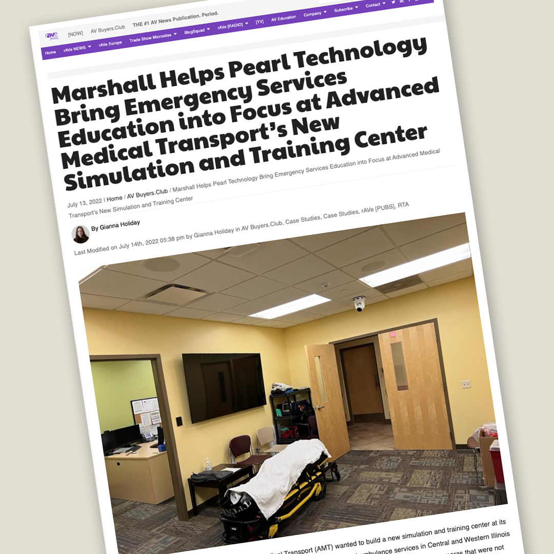 Pearl Technology Recognized for Work on AMT’s Training Center Midwest America