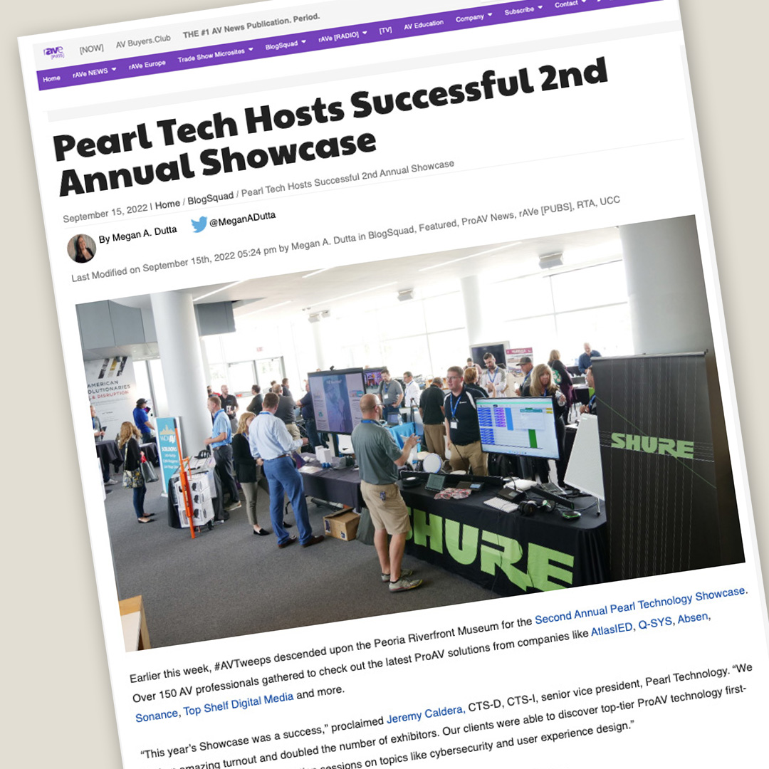 Pearl Technology's Tech Showcase a Success!