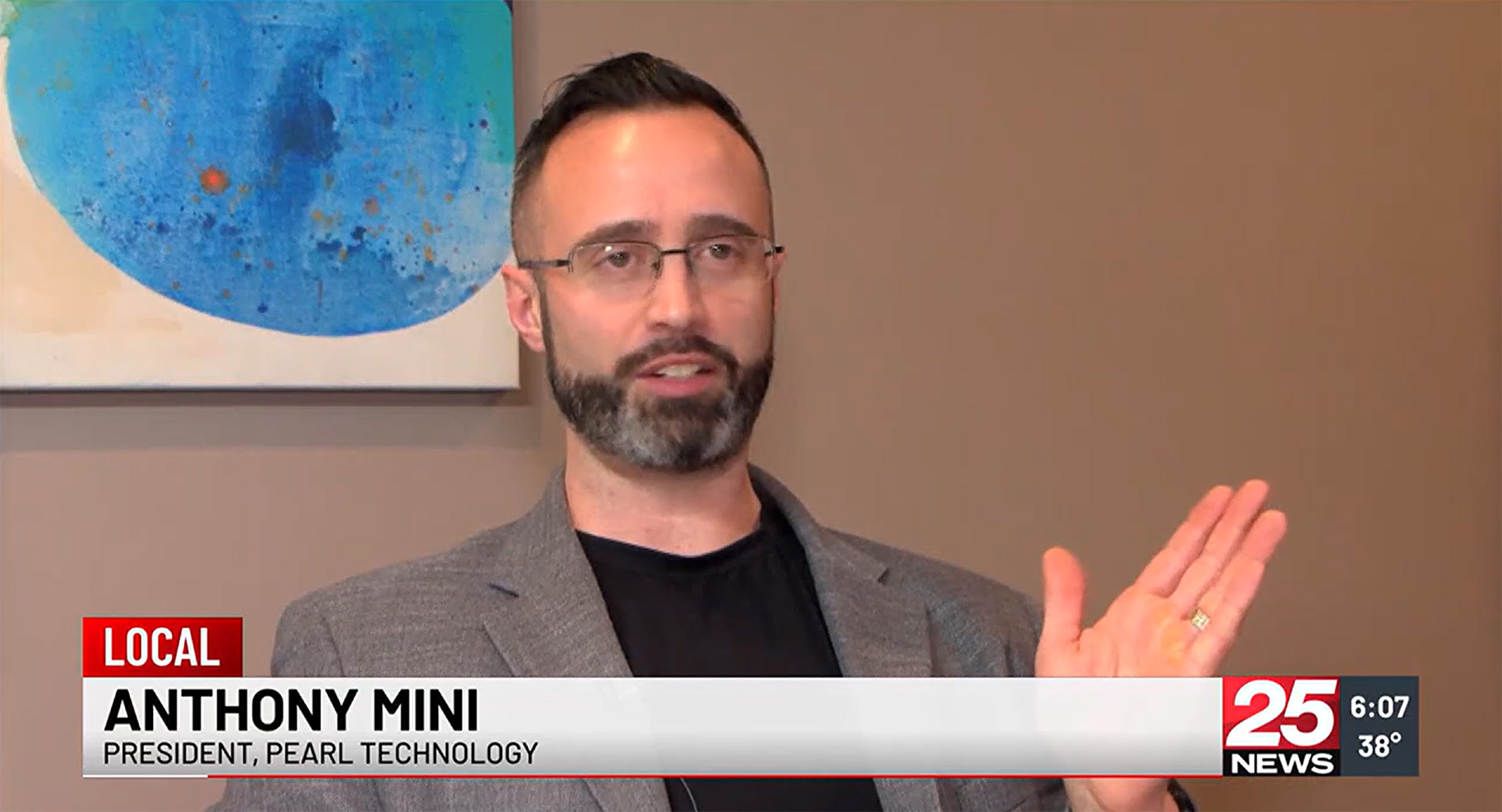 Pearl Technology's Anthony Mini Featured on Week-TV News Cybersecurity